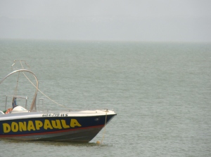The Boat Says It All. This was taken at the Dona Paula Port. 